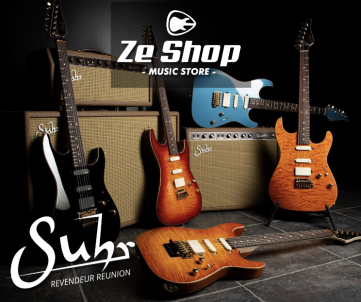 La marque de guitare américaine SUHR débarque chez Ze Shop !